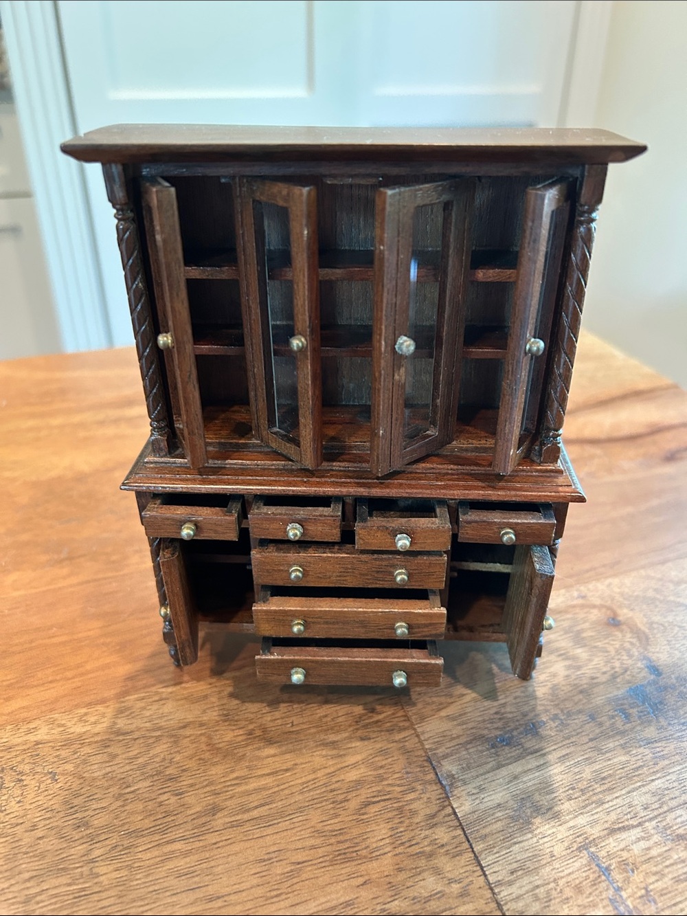 Vtg George Spencer “Reminiscence” China Cabinet, Dollhouse Furniture - Picture 2 of 6